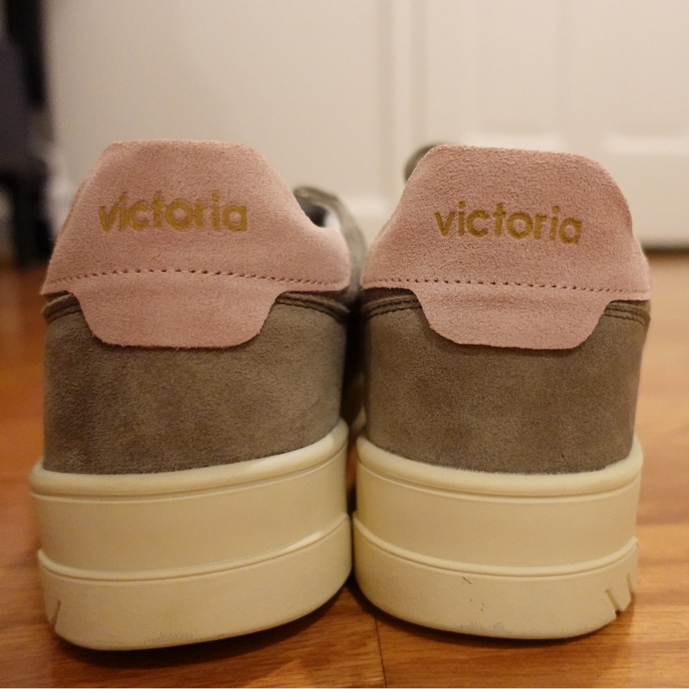 Women's Pink and Gray Sneakers